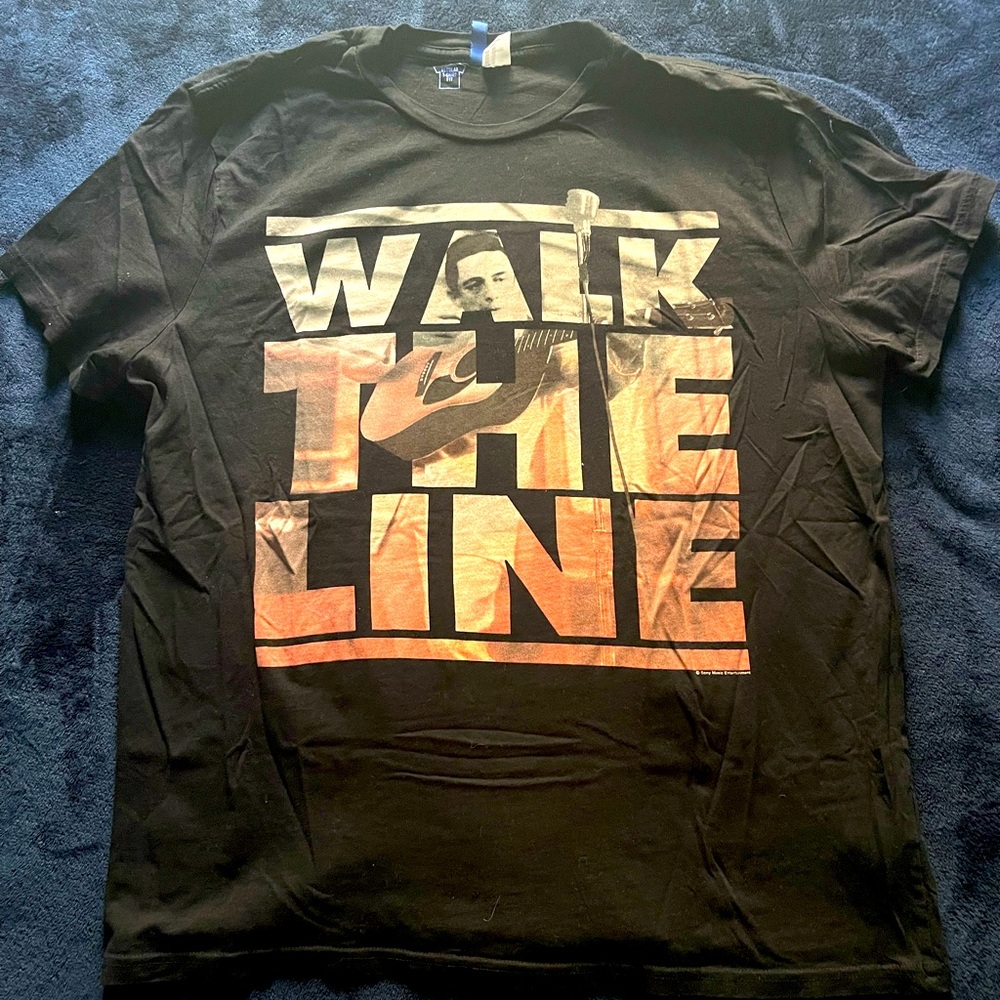 Johnny Cash Walk the Line tee